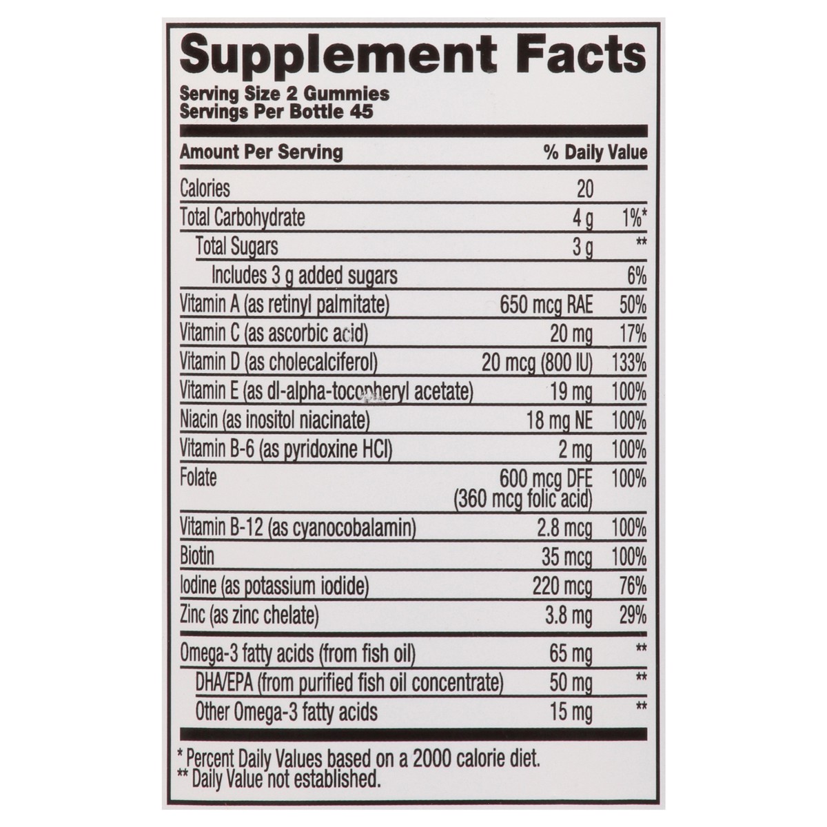 slide 2 of 14, TopCare Health Raspberry Lemonade Flavor PreNatal Multivitamin 90 Adult Gummies, 90 ct