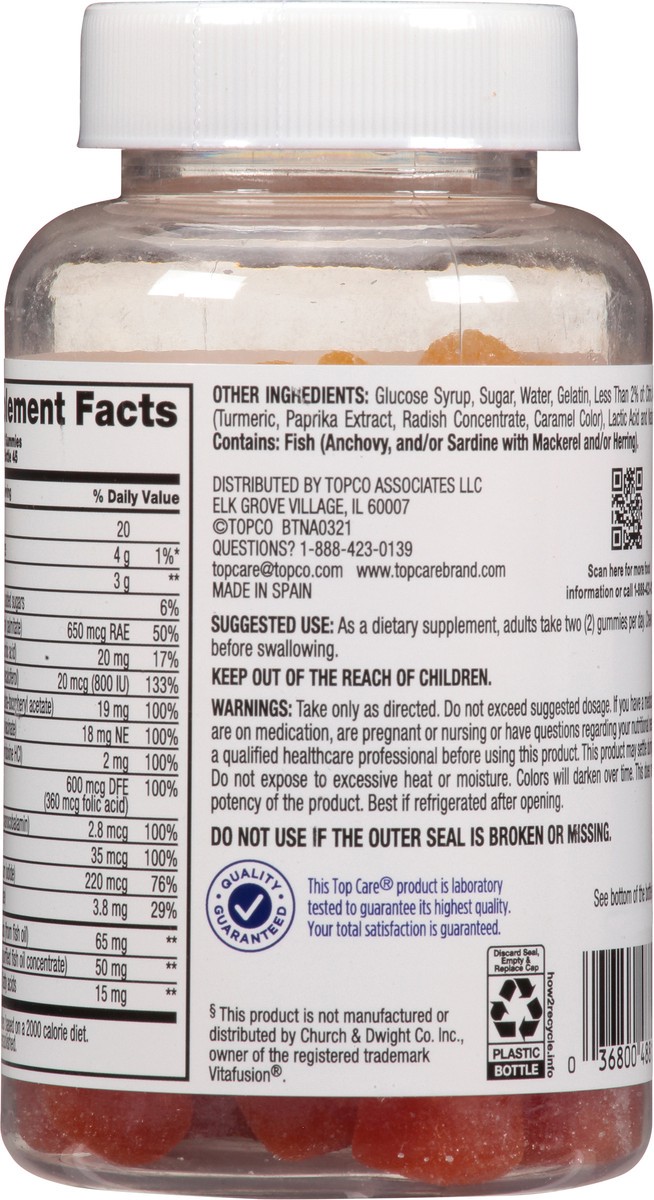 slide 7 of 14, TopCare Health Raspberry Lemonade Flavor PreNatal Multivitamin 90 Adult Gummies, 90 ct