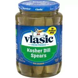 Vlasic Kosher Dill Pickle Spears