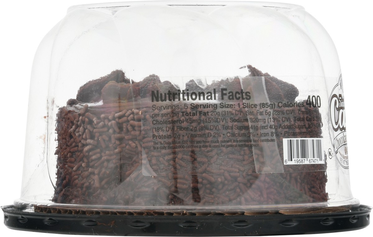 slide 10 of 15, Palermo 5 Inch Chocolate Fudge Cake 15 g, 15 g