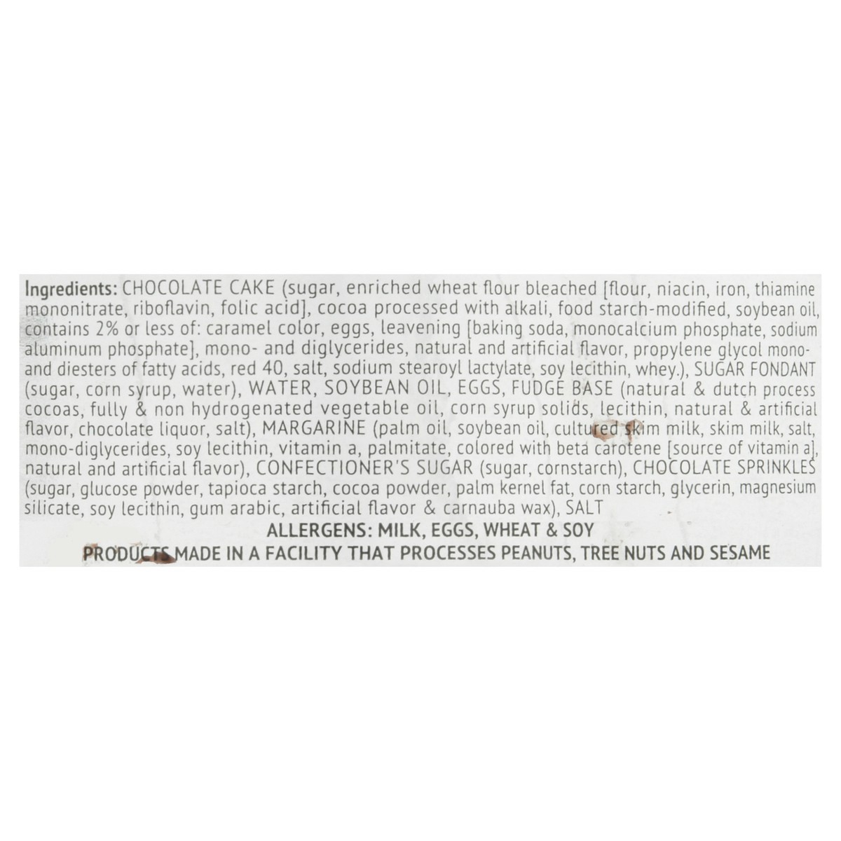 slide 2 of 15, Palermo 5 Inch Chocolate Fudge Cake 15 g, 15 g