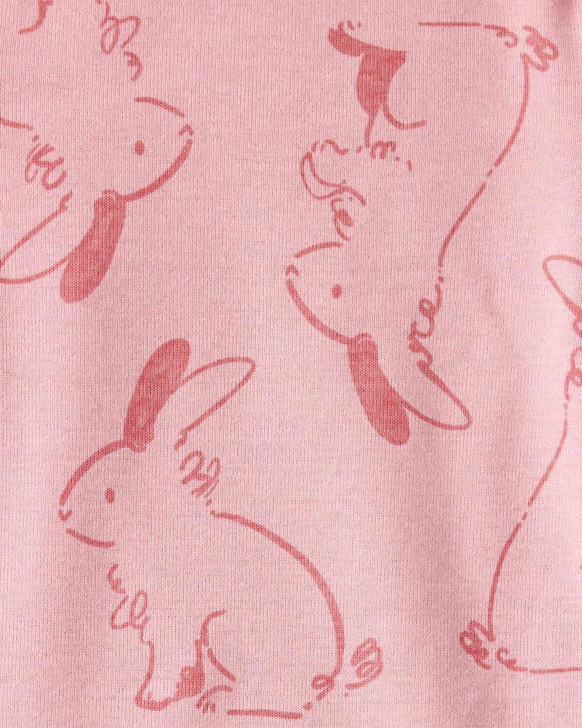 slide 2 of 6, Carters Baby Girl 5-Pack Train Floral Multipack Bodysuits - Green/Pink Green/Pink 9M, 1 ct