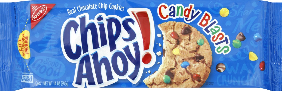 slide 5 of 5, Chips Ahoy! Cookies Candy Blasts, 14 oz