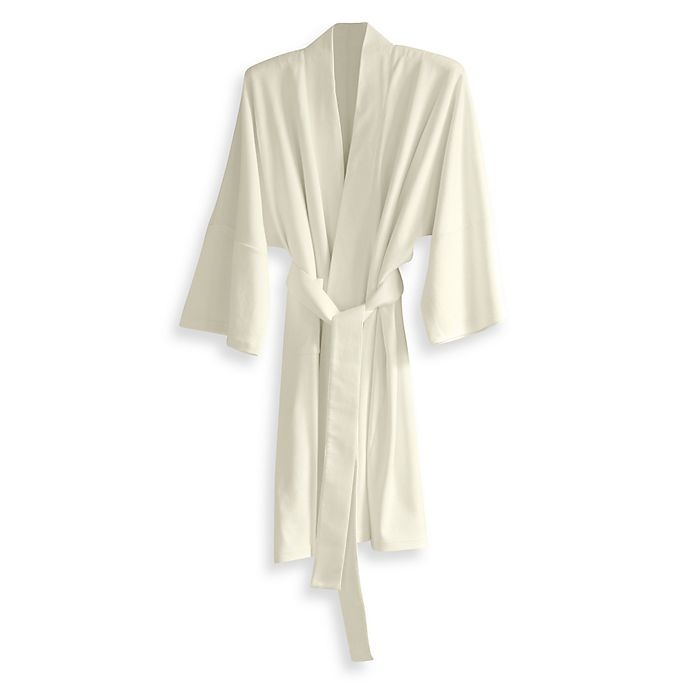 slide 1 of 1, Under the Canopy Organic Cotton Kimono Robe - Cloud, 1 ct