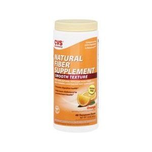 slide 1 of 1, CVS Pharmacy Natural Fiber Supplement Smooth Texture Orange, 10 oz; 283 gram