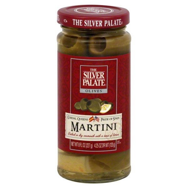 slide 1 of 1, The Silver Palate Pitted Martini Olives, 4.25 oz