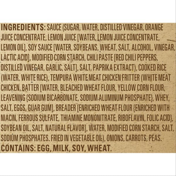 slide 5 of 13, Marie Callender's Sweet & Citrusy Orange Chicken Bowl, Frozen Meal, 11 oz., 11 oz