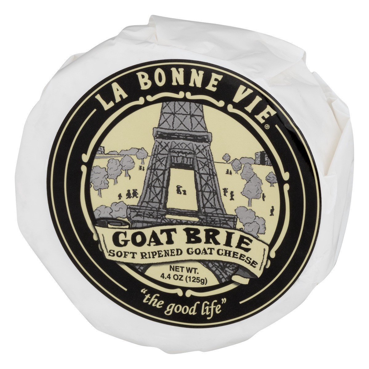 slide 3 of 5, La Bonne Vie Goat Brie Cheese, 4.4 oz
