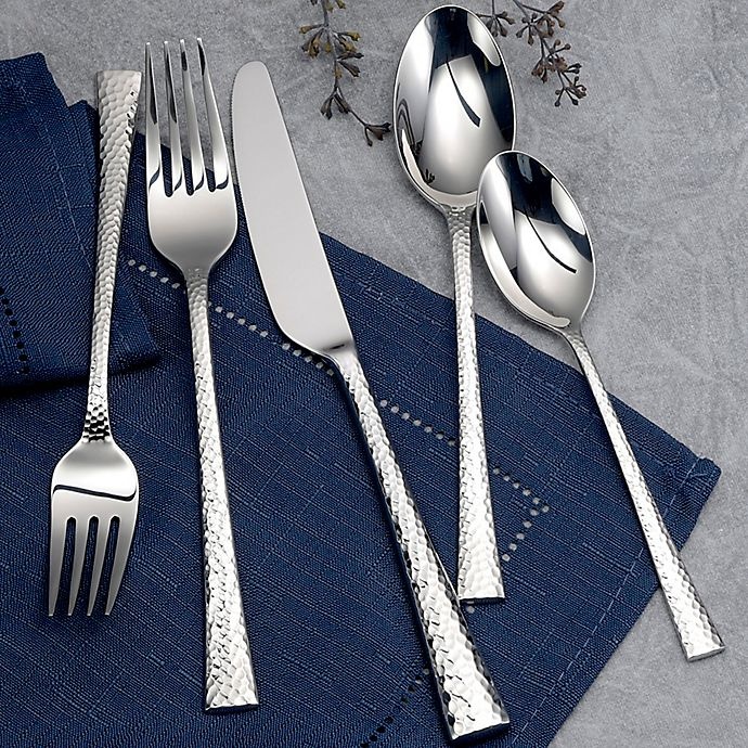 slide 3 of 3, Robinson South End Flatware Set, 65 ct