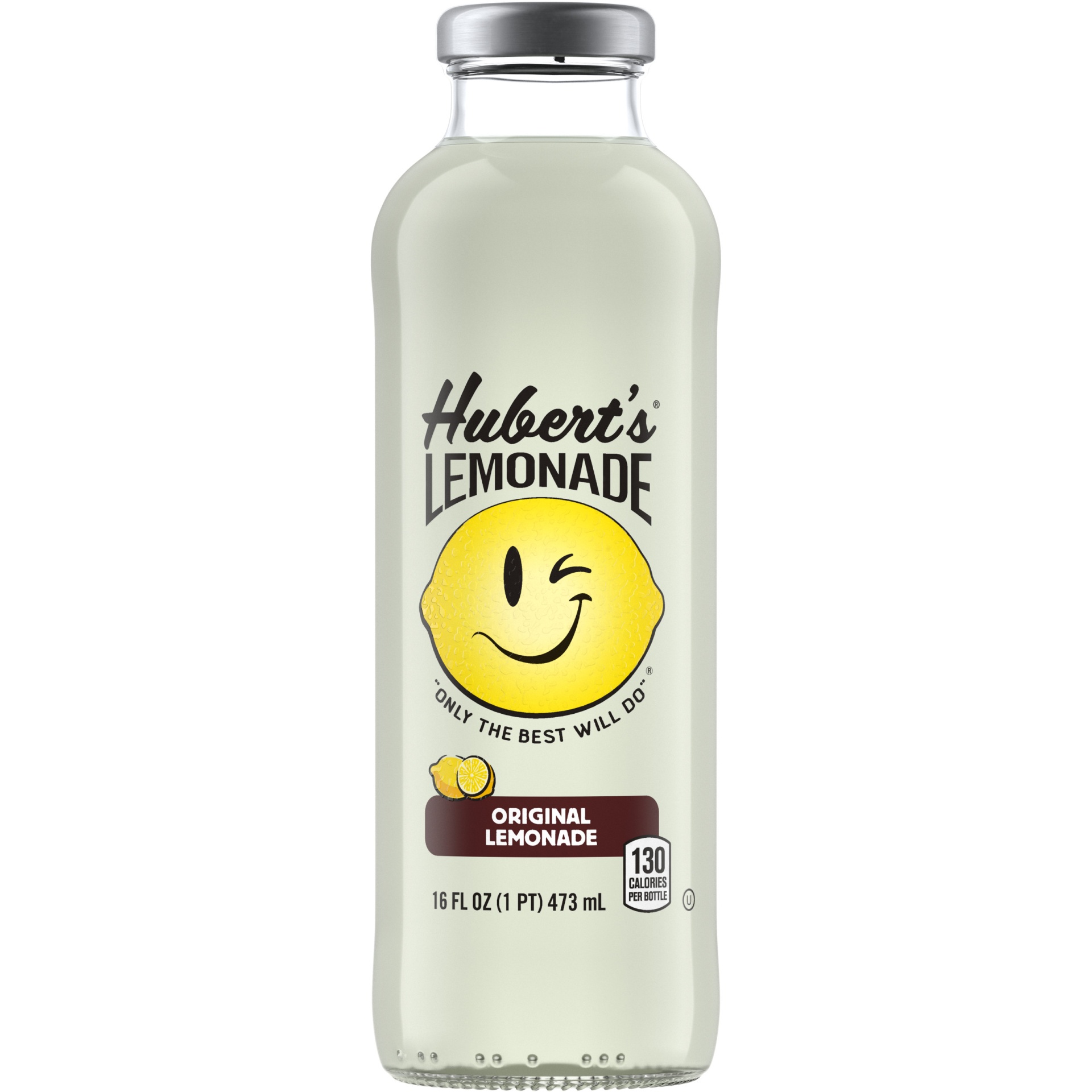 slide 1 of 1, Hubert's Lemonade Juice Drink, 16 oz