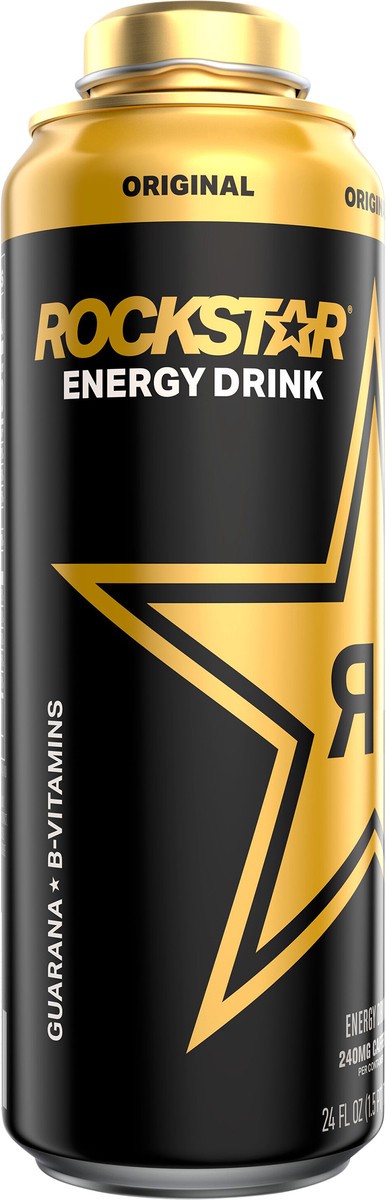 slide 4 of 7, Rockstar Energy Drink Original 24 Fl Oz, 24 fl oz