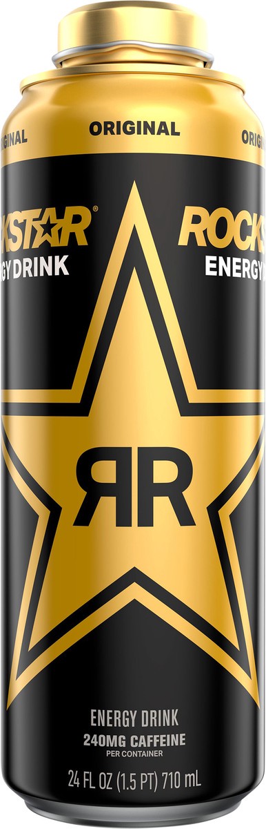 slide 5 of 7, Rockstar Energy Drink Original 24 Fl Oz, 24 fl oz