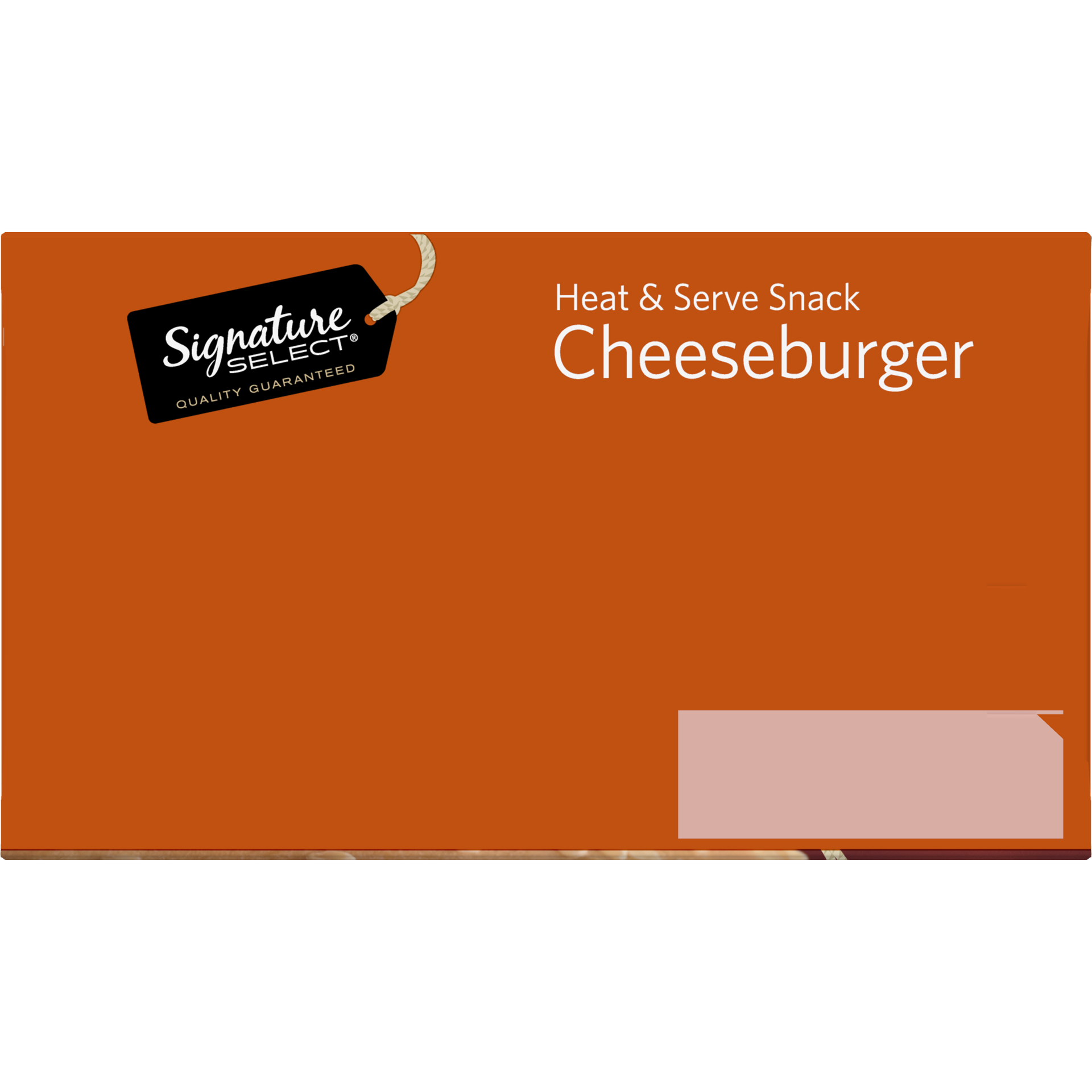 slide 3 of 5, SAFEWAY Fully Cooked Cheeseburger, 5.1 oz