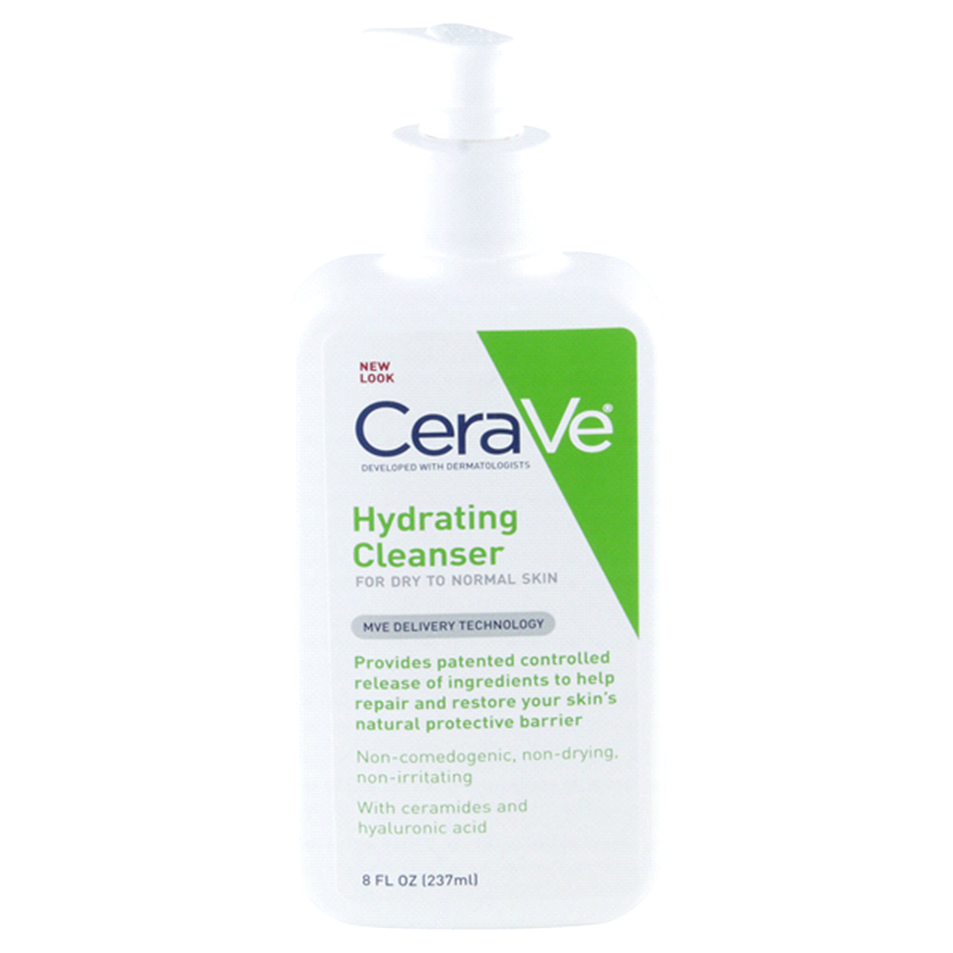 slide 1 of 1, CeraVe Hydrating Cleanser, Dry to Normal, 8 oz