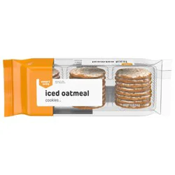 Smart Way Iced Oatmeal Cookies