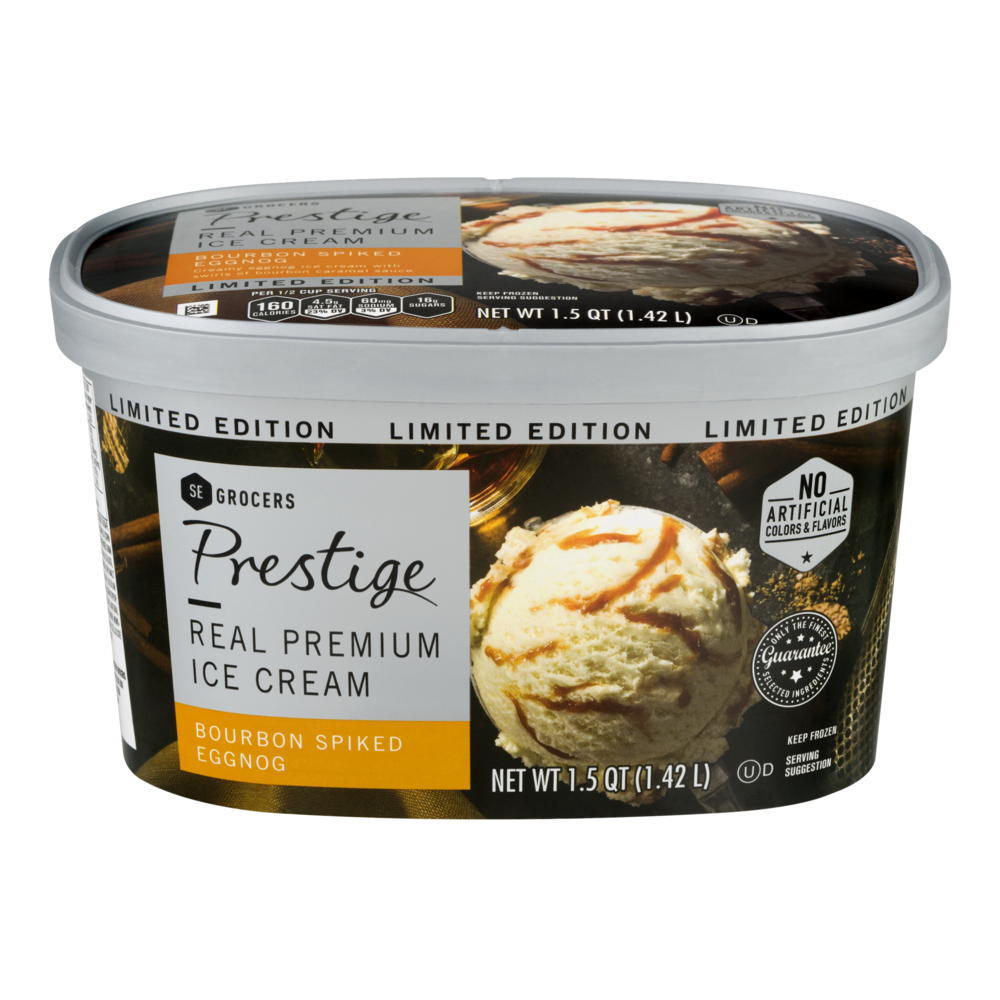 slide 1 of 1, SE Grocers Prestige Bourbon Egg Nog - 48 oz, 48 oz