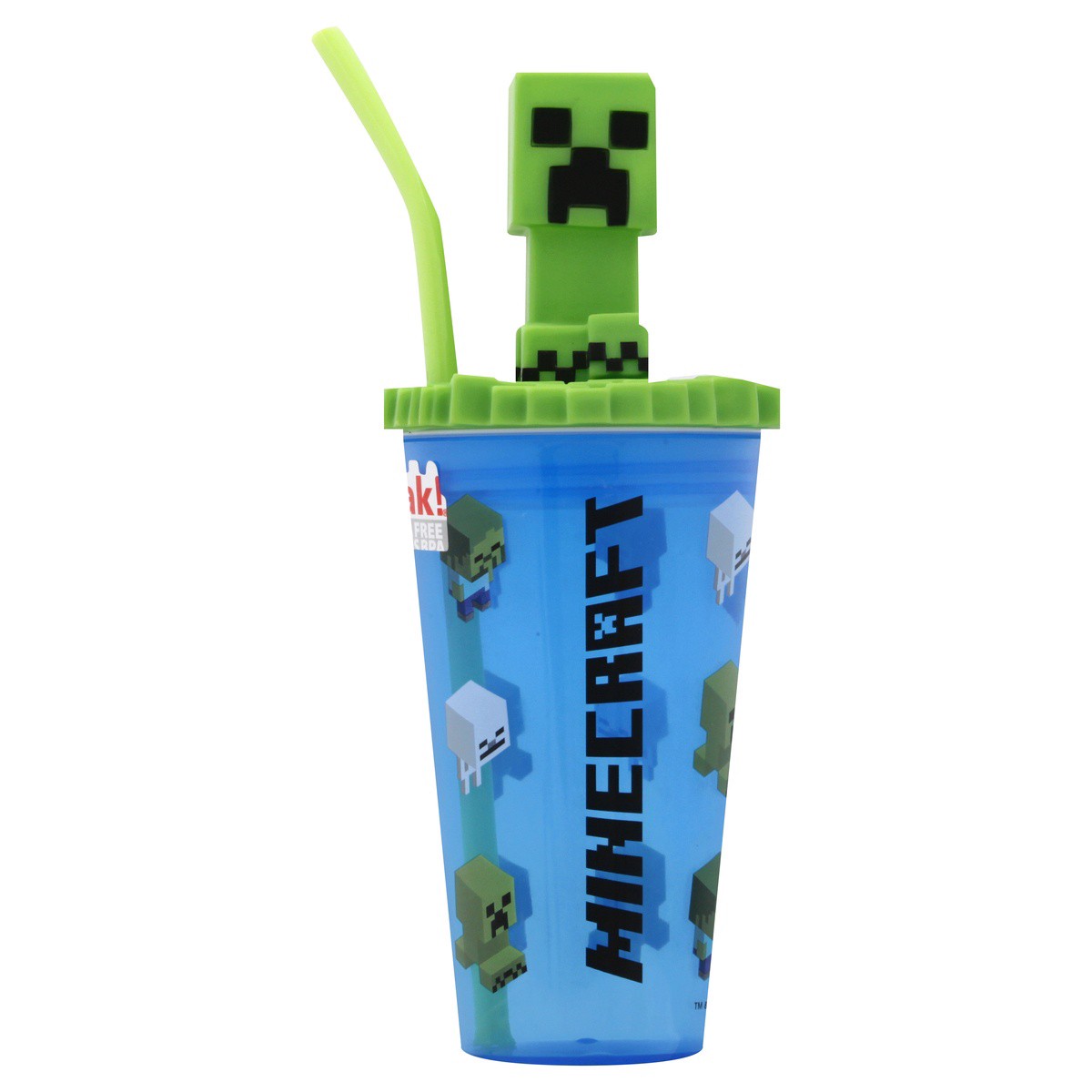 slide 5 of 7, Zak! Designs Minecraft Funtastic Tumbler, 1 ct