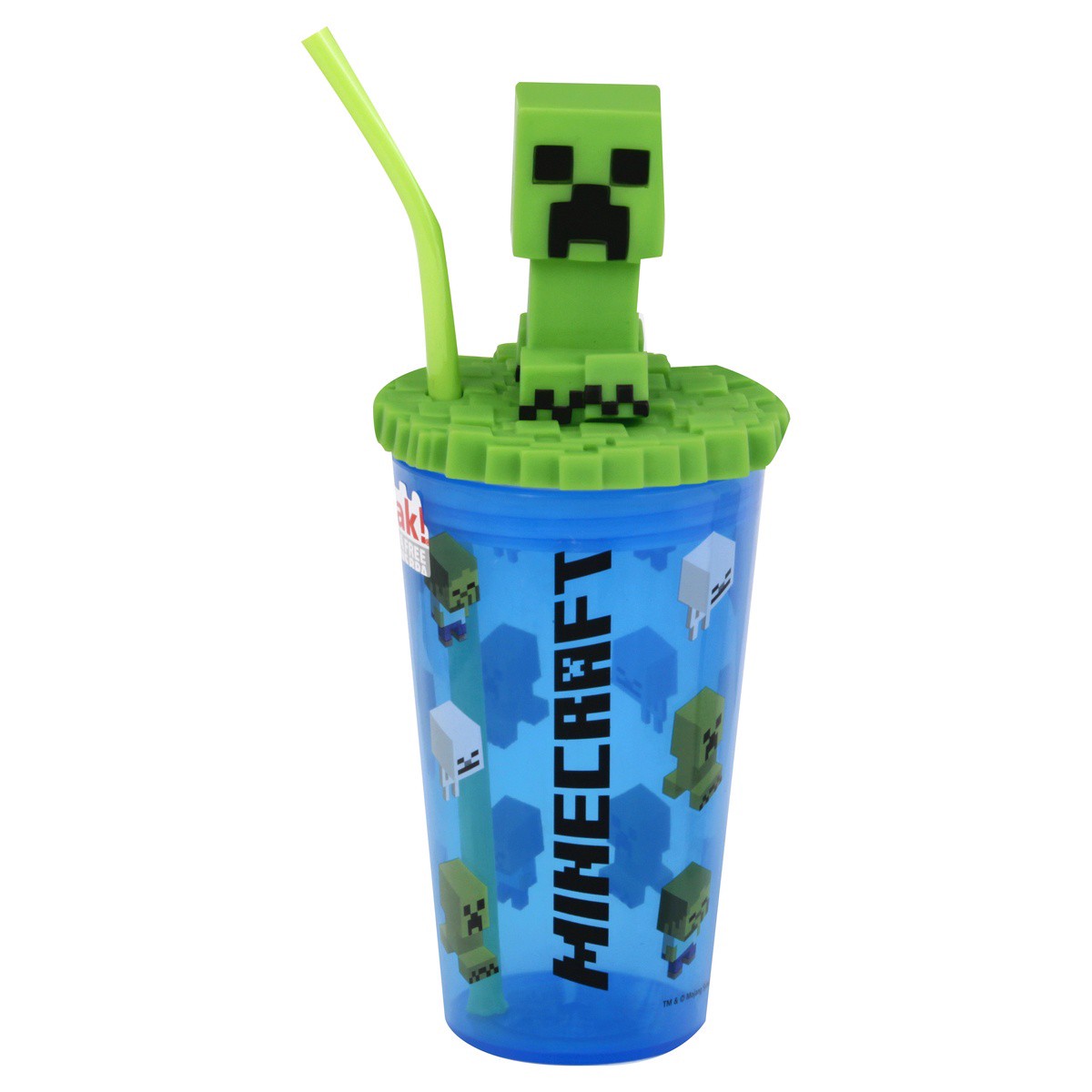 slide 1 of 7, Zak! Designs Minecraft Funtastic Tumbler, 1 ct