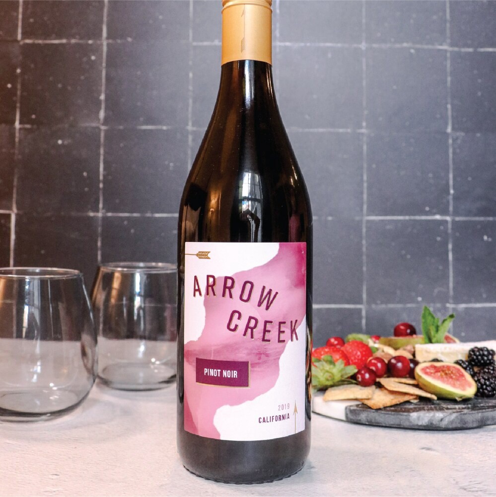 slide 4 of 6, Arrow Creek Pinot Noir, 750 ml