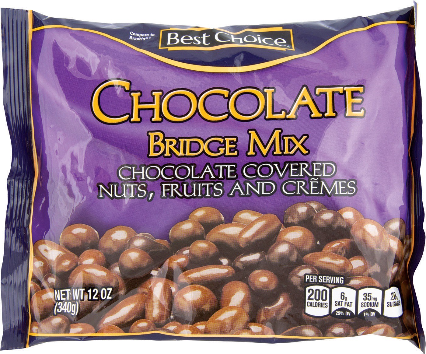slide 1 of 1, Best Choice Bcss Choc Peanuts, 12.0 oz