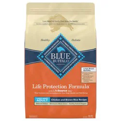 Blue Buffalo Life Protection Formula Natural Adult Large Breed Dry Dog Food, Chicken 24-lb