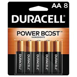Duracell Coppertop Aa Alkaline Batteries - 8 Count