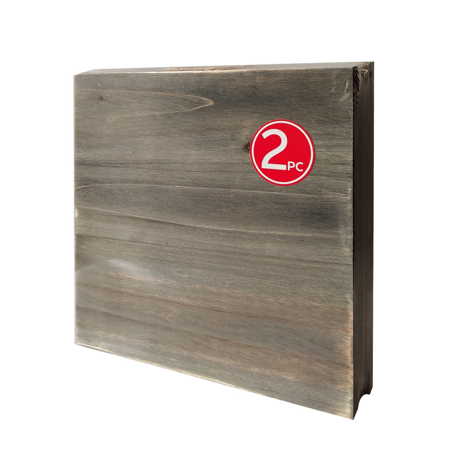 slide 3 of 6, 10" X 10" Graywashed Wood Square Plaques By Make Market, 2ct., 2 ct