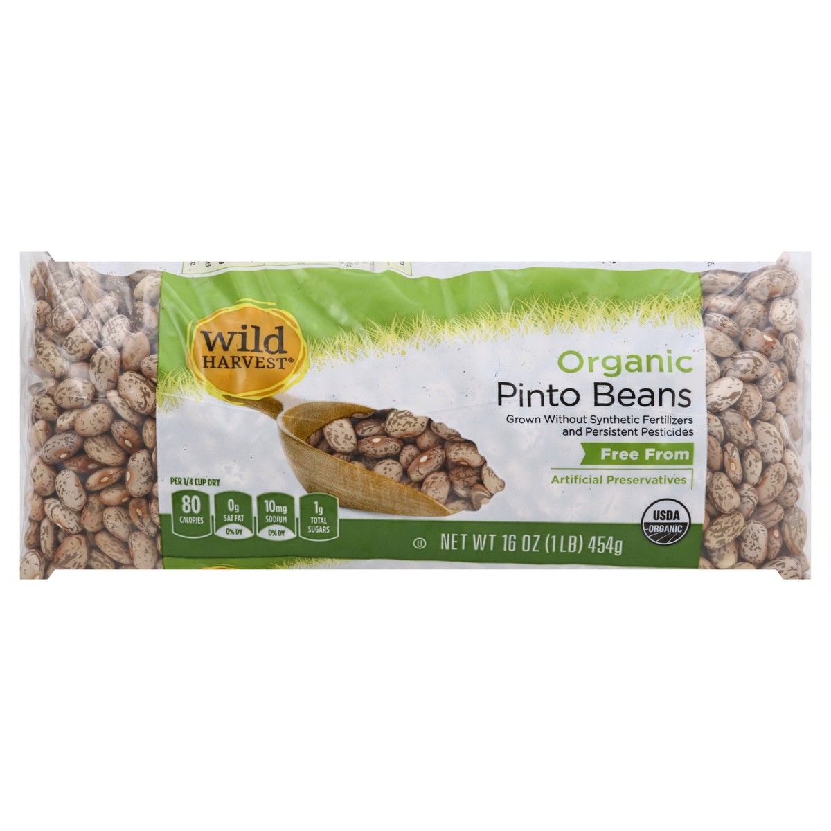 slide 3 of 9, Wild Harvest Pinto Organic Beans, 16 oz