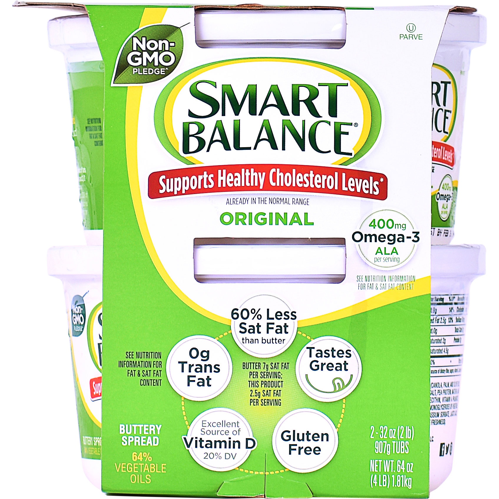 Smart Balance Buttery Spread 2 ct; 2 lb