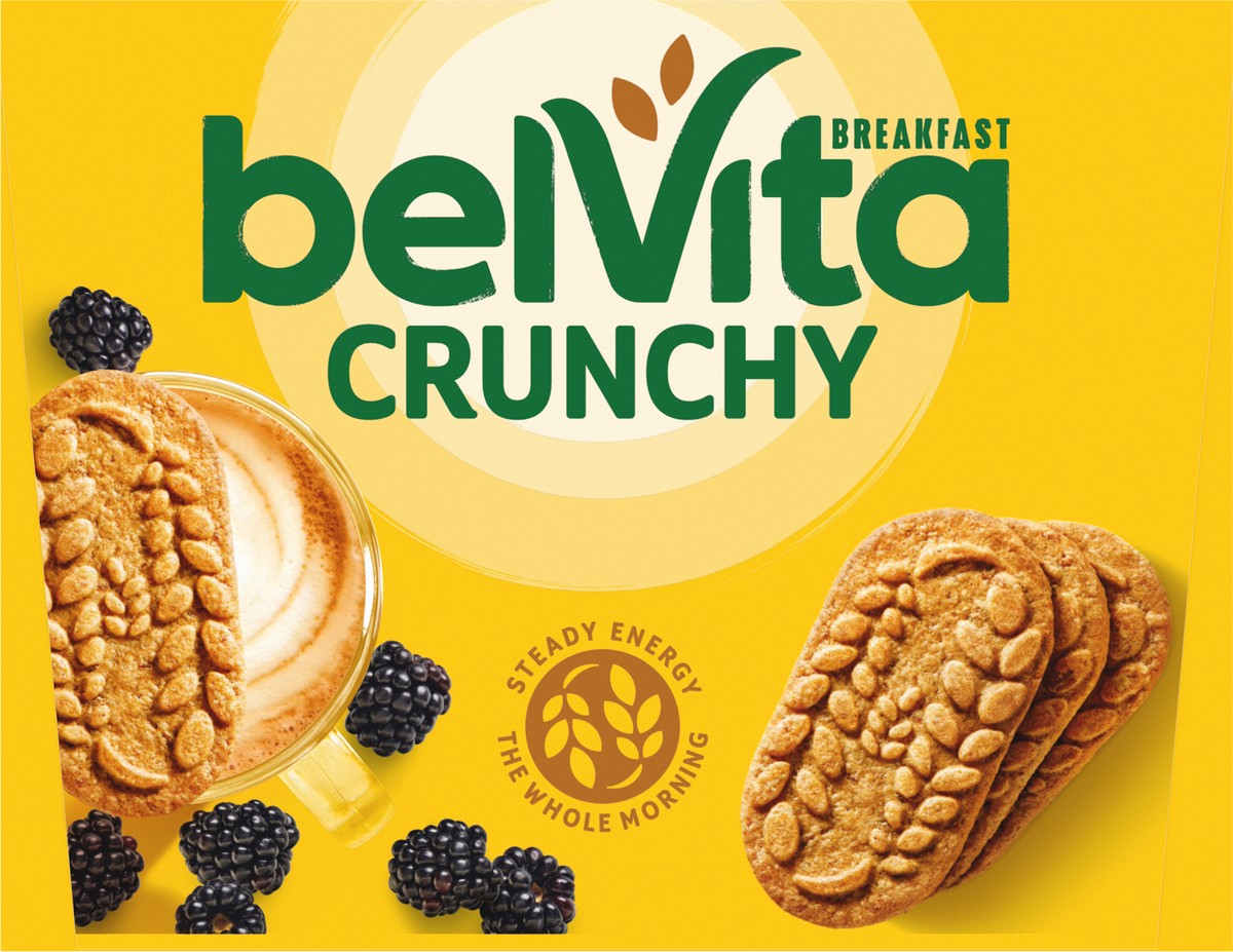 slide 4 of 9, belVita Cinnamon Brown Sugar Breakfast Biscuits, Value Pack, 12 Packs (4 Biscuits Per Pack), 21.12 oz