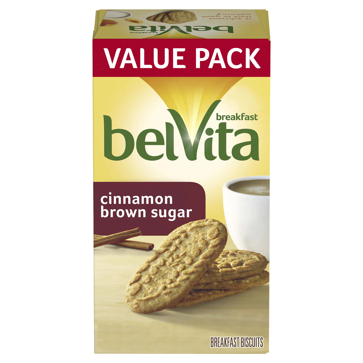 slide 1 of 7, Nabisco Belvita Belvita Cinnamon Brown Sugar Breakfast Biscuits 12-1.76 Oz. Packs, 21.12 oz