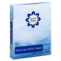 slide 1 of 9, Signature Home Multi-Use Paper White 92 Bright, 