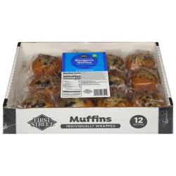 First Street Iw Blueberry Muffin