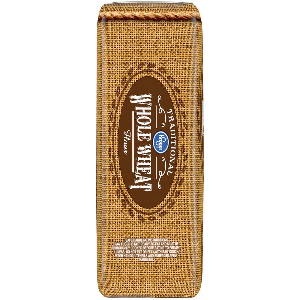 slide 3 of 4, Kroger Traditional Whole Wheat Flour, 5 lb