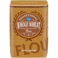 slide 1 of 1, Kroger Traditional Whole Wheat Flour, 5 lb