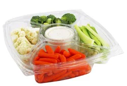 Central Market Vegetable Tray With Ranch