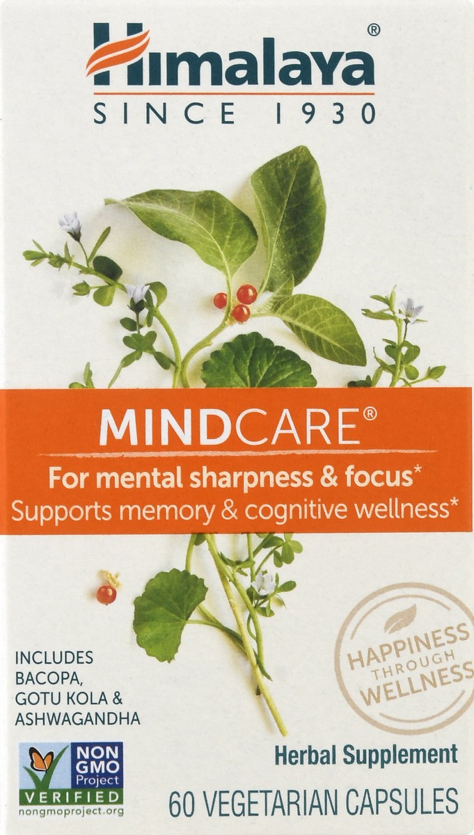 slide 1 of 13, Himalaya Vegetarian Capsules MindCare 60 ea, 60 ct