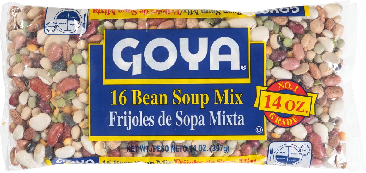 slide 9 of 12, Goya 16 Bean Soup Mix 14 oz, 14 oz