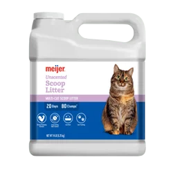 Meijer Scoop Cat Litter, Unscented, 14 Lb