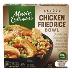 Marie Callender''s Savory Chicken Fried Rice Bowl, Frozen Meal, 11 oz.