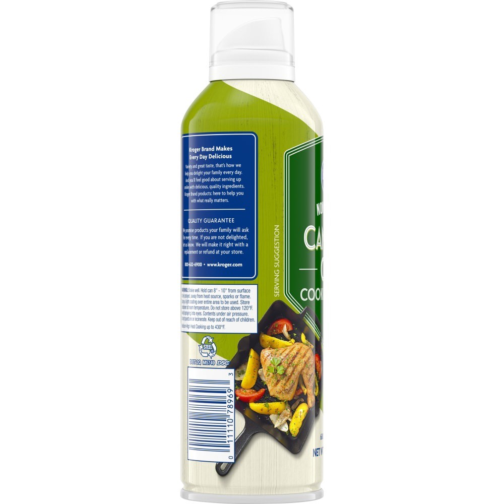 slide 3 of 4, Kroger Non Stick Canola Cooking Spray, 6 oz