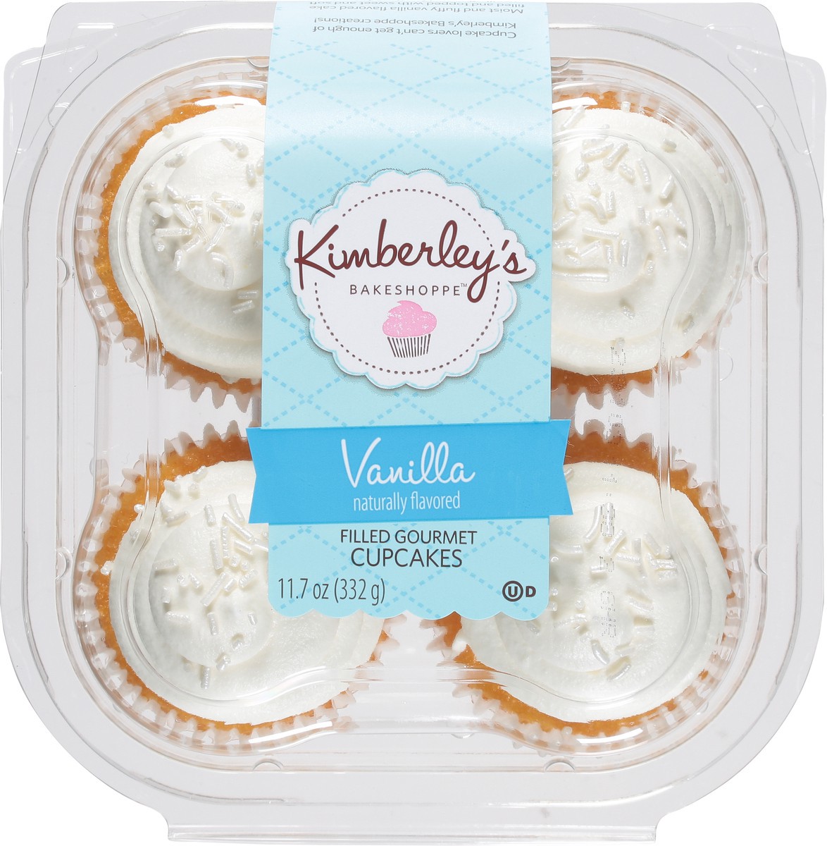 slide 5 of 14, Kimberley's Bakeshoppe Cupcakes Vanilla Cupcakes 11.7 oz, 11.7 oz