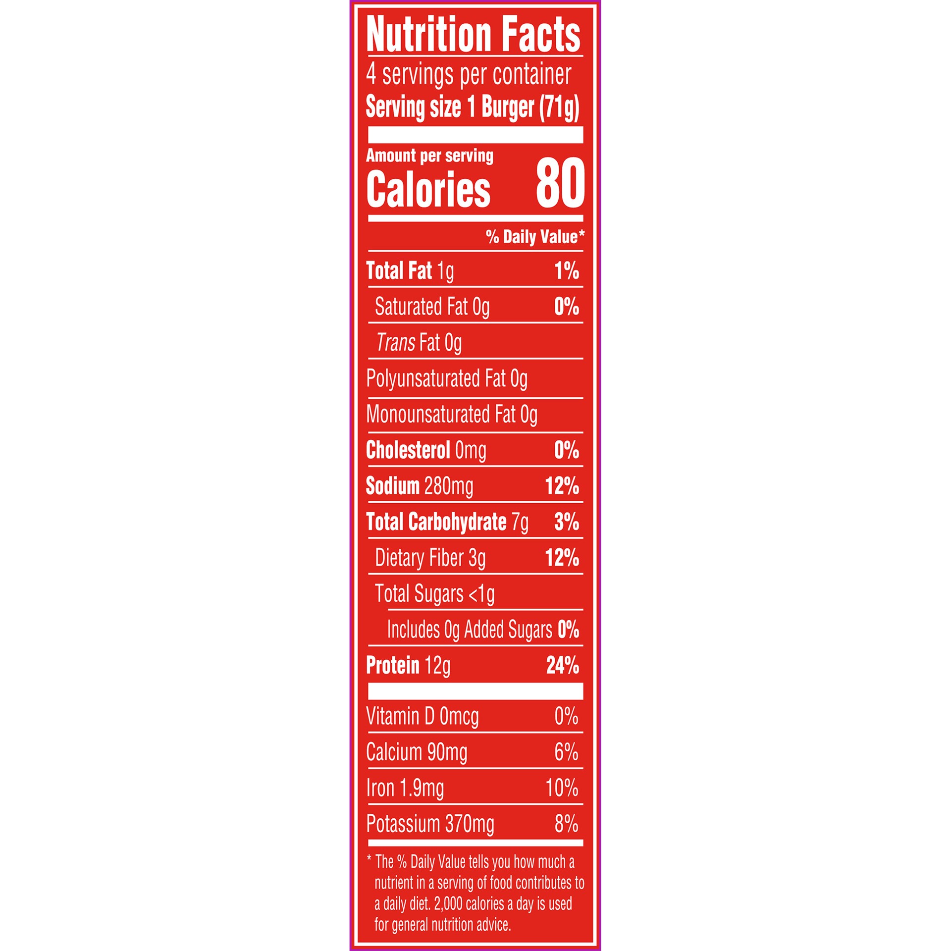 slide 4 of 5, BOCA Grilled Vegetable Veggie Burgers, 4 ct Box, 4 ct