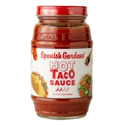 Spanish Gardens Taco Sauce Hot