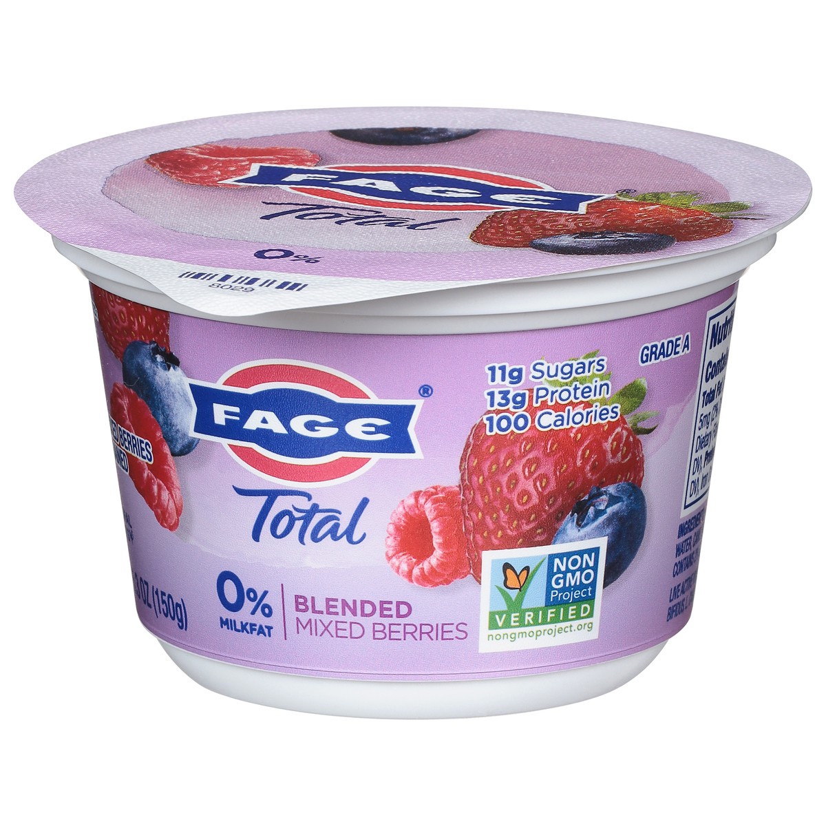 slide 5 of 9, Fage Total Greek Strained Nonfat Mixed Berries Yogurt 5.3 oz, 5.3 oz