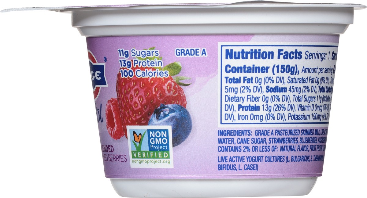 slide 2 of 9, Fage Total Greek Strained Nonfat Mixed Berries Yogurt 5.3 oz, 5.3 oz