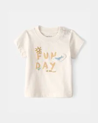 Carter's Baby 'Fun Day At Sea' Graphic Tee - Ivory, 24M