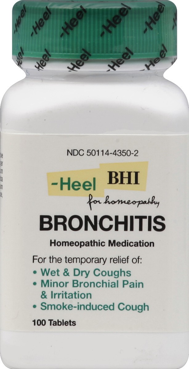 slide 2 of 2, Heel Bronchitis 100 ea, 100 ct