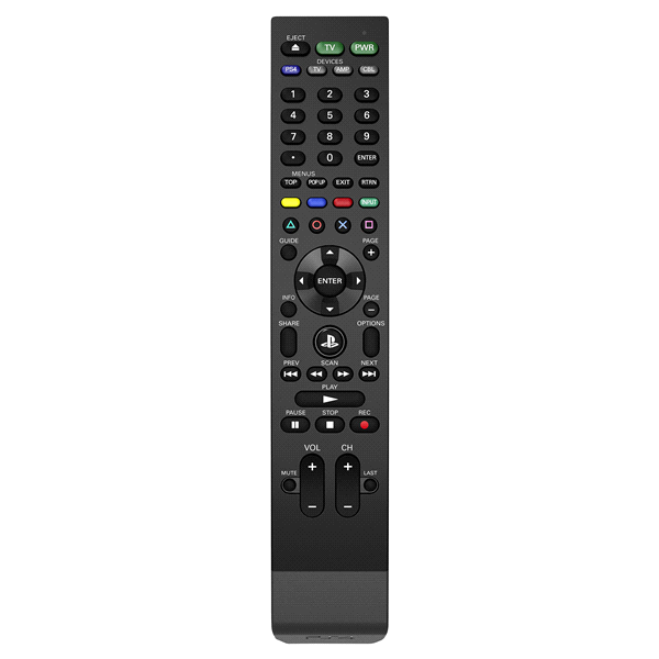 slide 1 of 1, Official Universal Media Remote for PlayStation 4, 1 ct