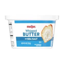 Meijer Whipped Butter Salted 8 Oz